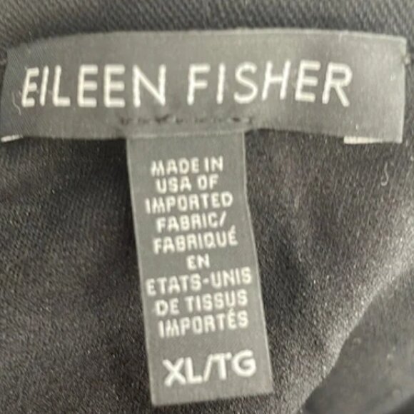 Eileen Fisher Long Open Front Cardigan XL - Picture 9 of 10